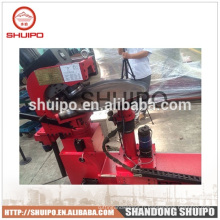 2017 SHUIPO machine Finition Bridée machine pour réservoir de route hydraulique Nicking Machine pour plat tête